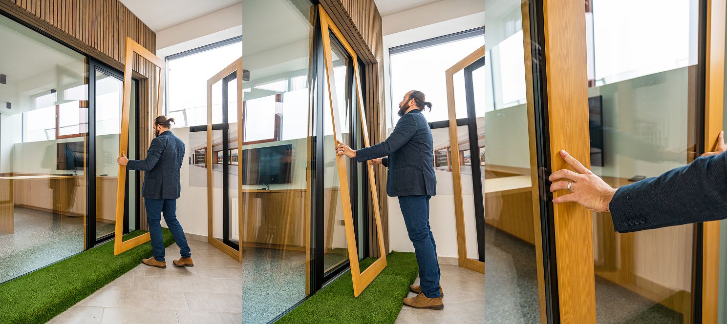 Variacijsko okno in postopek menjave okvirja